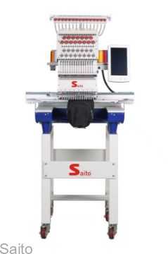 Picture of SAITO SINGLE HEAD 15 NEEDLE EMBROIDERY MACHINE