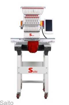 Picture of SAITO SINGLE HEAD 15 NEEDLE EMBROIDERY MACHINE