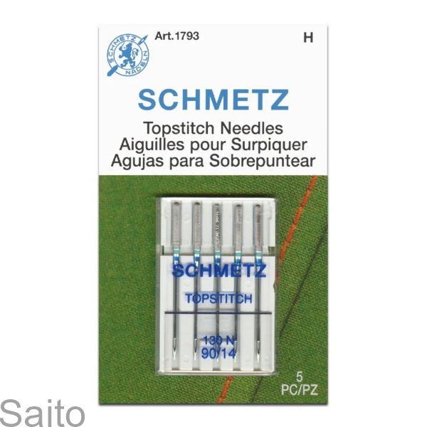 Picture of SCHMETZ TOP STITCH ASSORTED 80-100